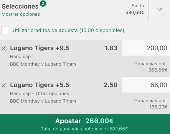 26. Lugano Tigers 9.5